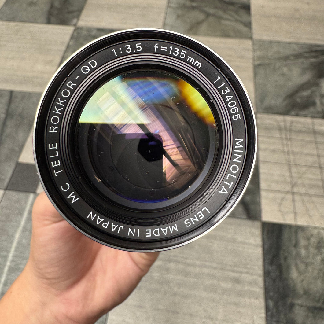Minolta MC Tele Rokkor-QD 135mm f/3.5 Lens
