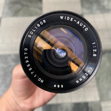 Load image into Gallery viewer, Soligor Wide-Auto 28mm f/2.8 Lens