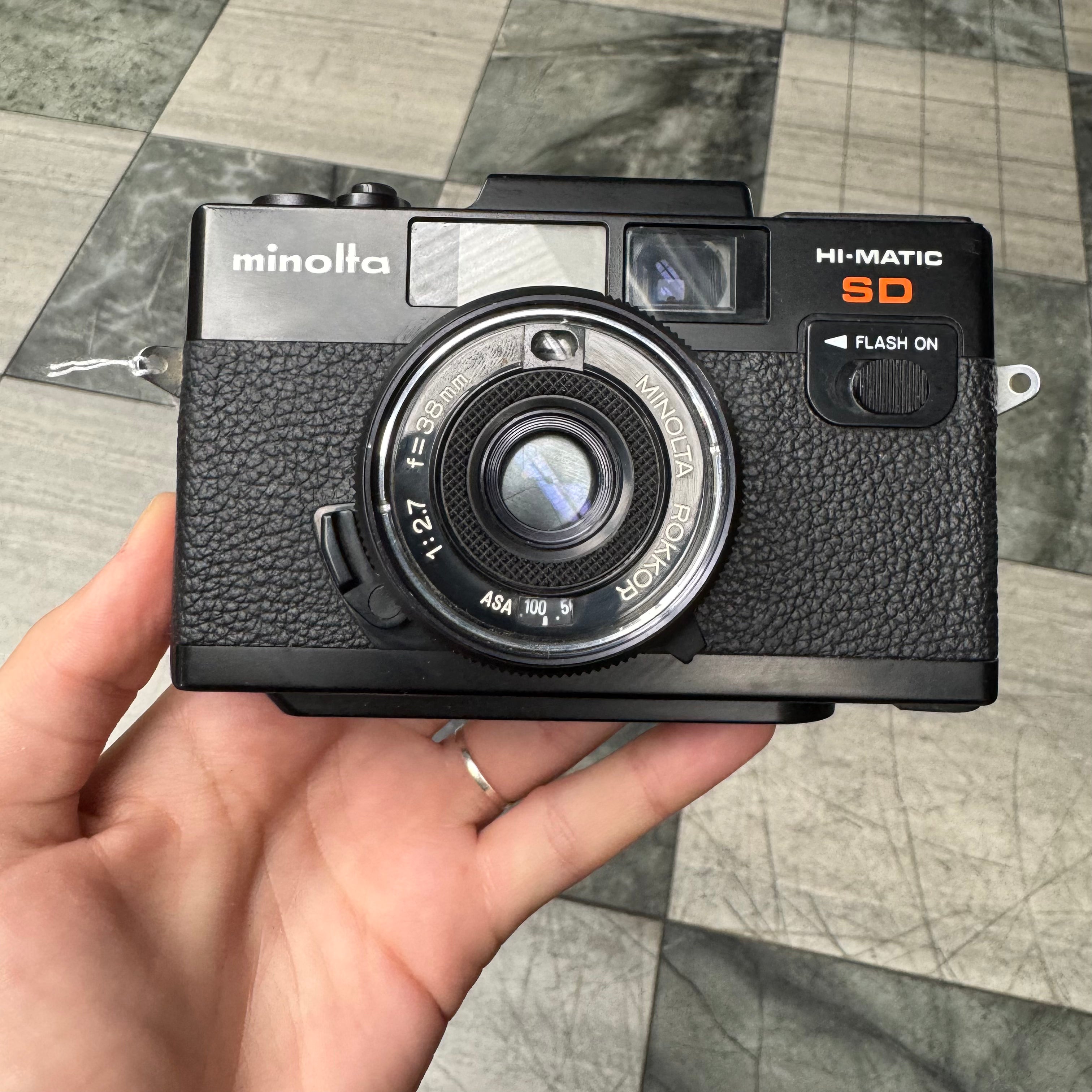 【動作確認済】 Minolta HI-MATIC SD F0327-12x Minolta Hi-Matic SD の使い方 | Totte Me Camera