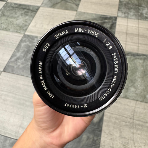 Sigma Mini-Wide 28mm f/2.8 Lens