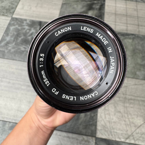 Canon FD 135mm f/3.5 Lens