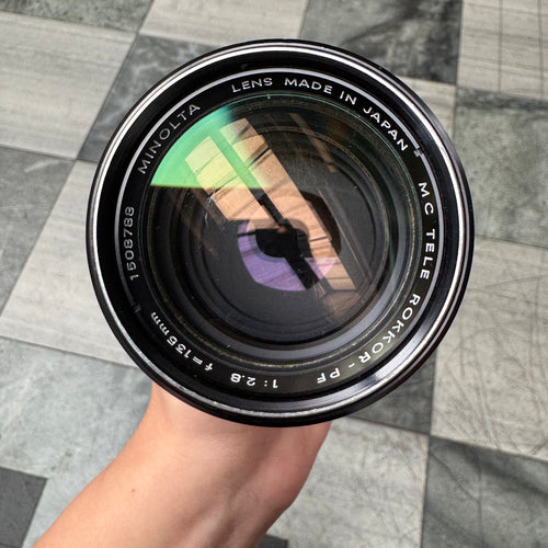 Minolta MC Tele Rokkor-PF 135mm f/2.8 Lens