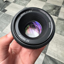 Load image into Gallery viewer, Nikon AF Nikkor 50mm f/1.8 D Lens