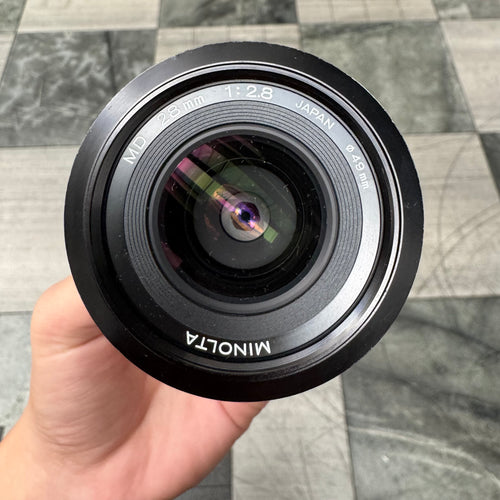 Minolta MD 28mm f/2.8 Lens