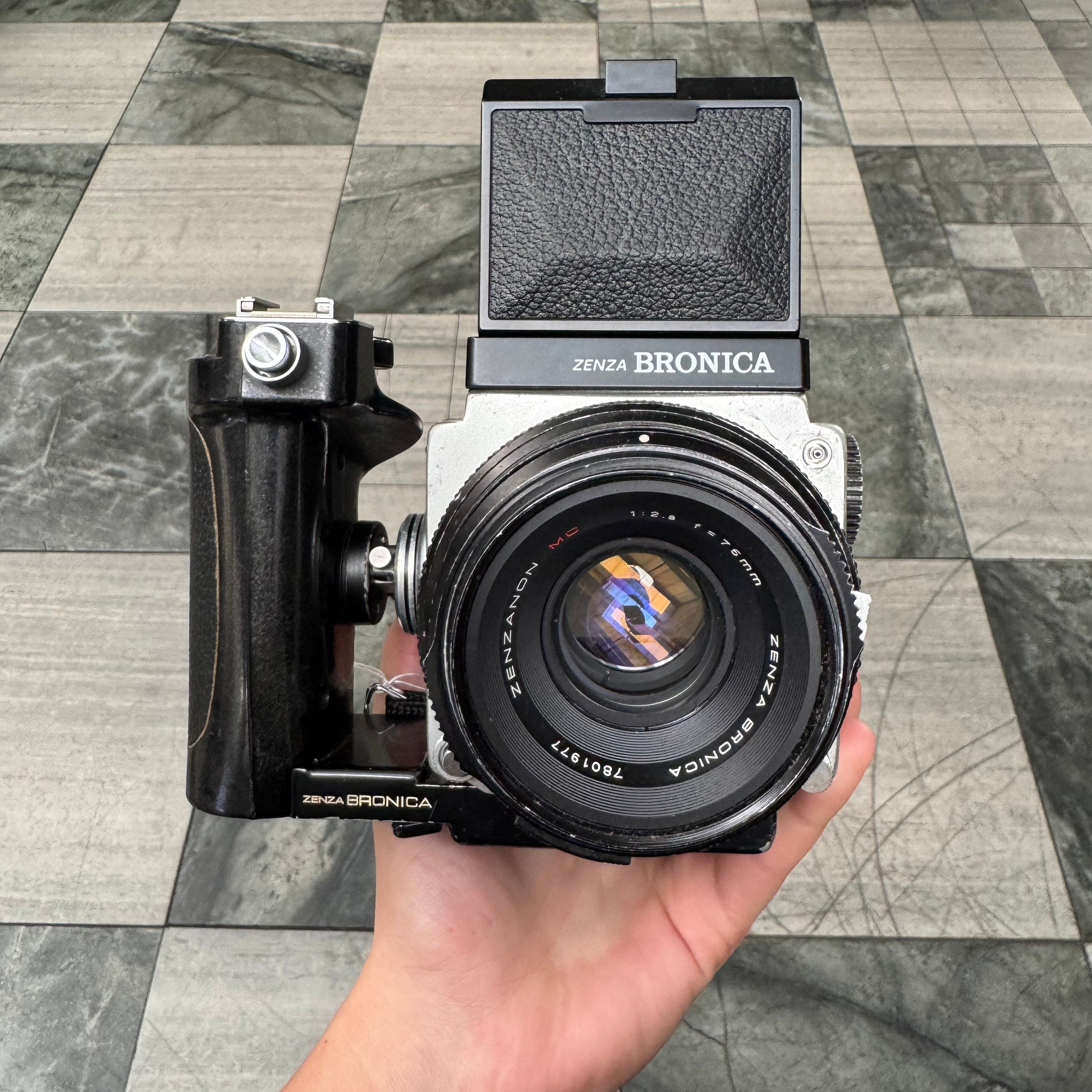 Manivelle Winder/wind-on Pour Zenza Bronica ETR, ETRS, ETRSi - En Alliage Aluminium Et POM, Facilité Le Rembobinage Du Film