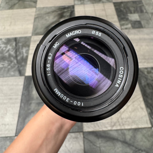 Cosina 100-300mm f/5.6-6.7 Macro Lens