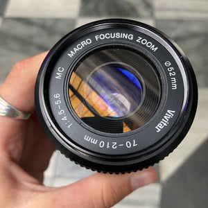 Vivitar Macro Focusing Zoom 70-210mm f/4.5-5.6 Lens