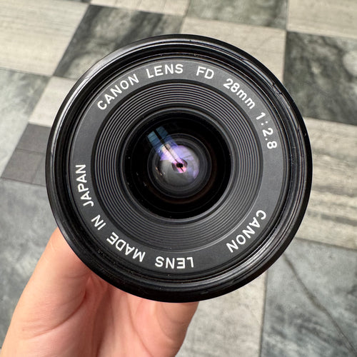 Canon FD 28mm f/2.8 Lens