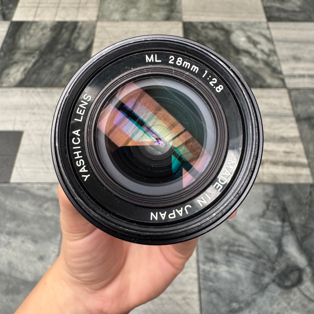 Yashica ML 28mm f/2.8 Lens