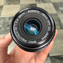 Load image into Gallery viewer, SMC Pentax-M 28mm f/2.8 Lens