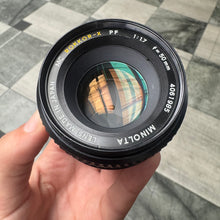 Load image into Gallery viewer, Minolta MC Rokkor-X PF 50mm f/1.7 Lens