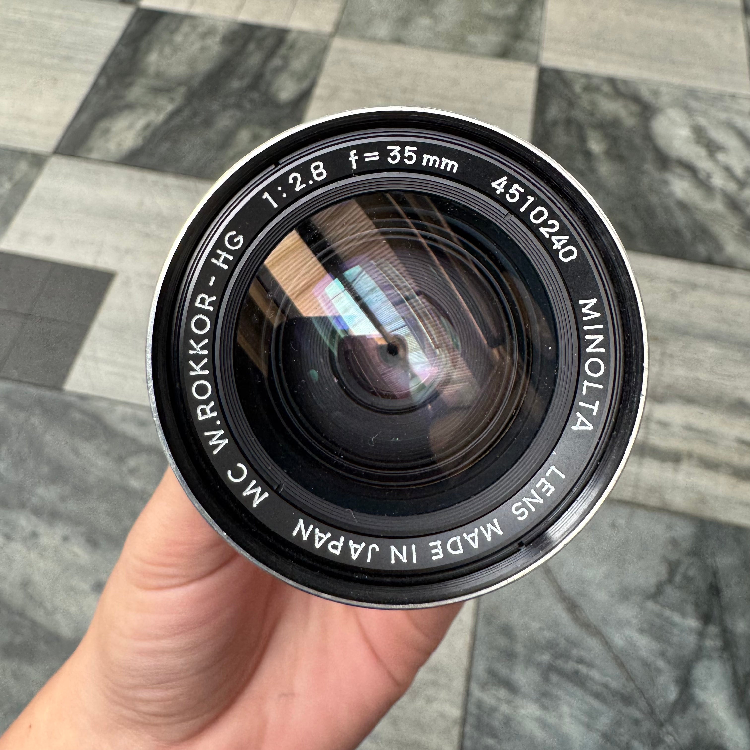 Minolta MC W.Rokkor-HG 35mm f/2.8 Lens – Junktion NZ