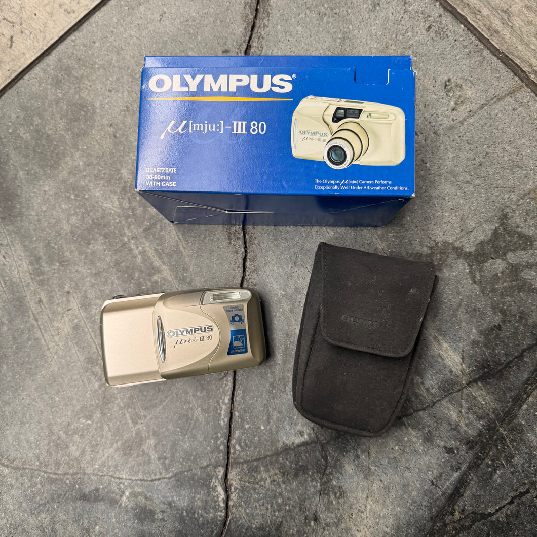Olympus mju iii 80