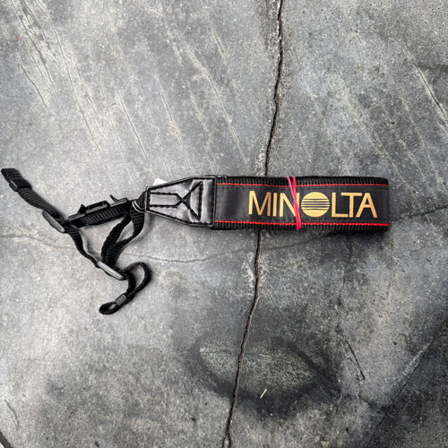 Vintage Minolta Camera Strap
