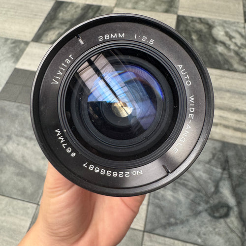 Vivitar 28mm f/2.5 Auto Wide-Angle Lens