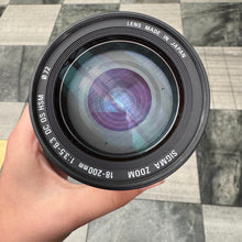 Load image into Gallery viewer, Sigma 18-200mm f/3.5-5.6 DC OS Lens