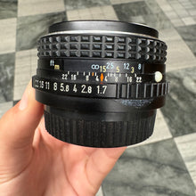 Load image into Gallery viewer, SMC Pentax-M 50mm f/1.7 Lens