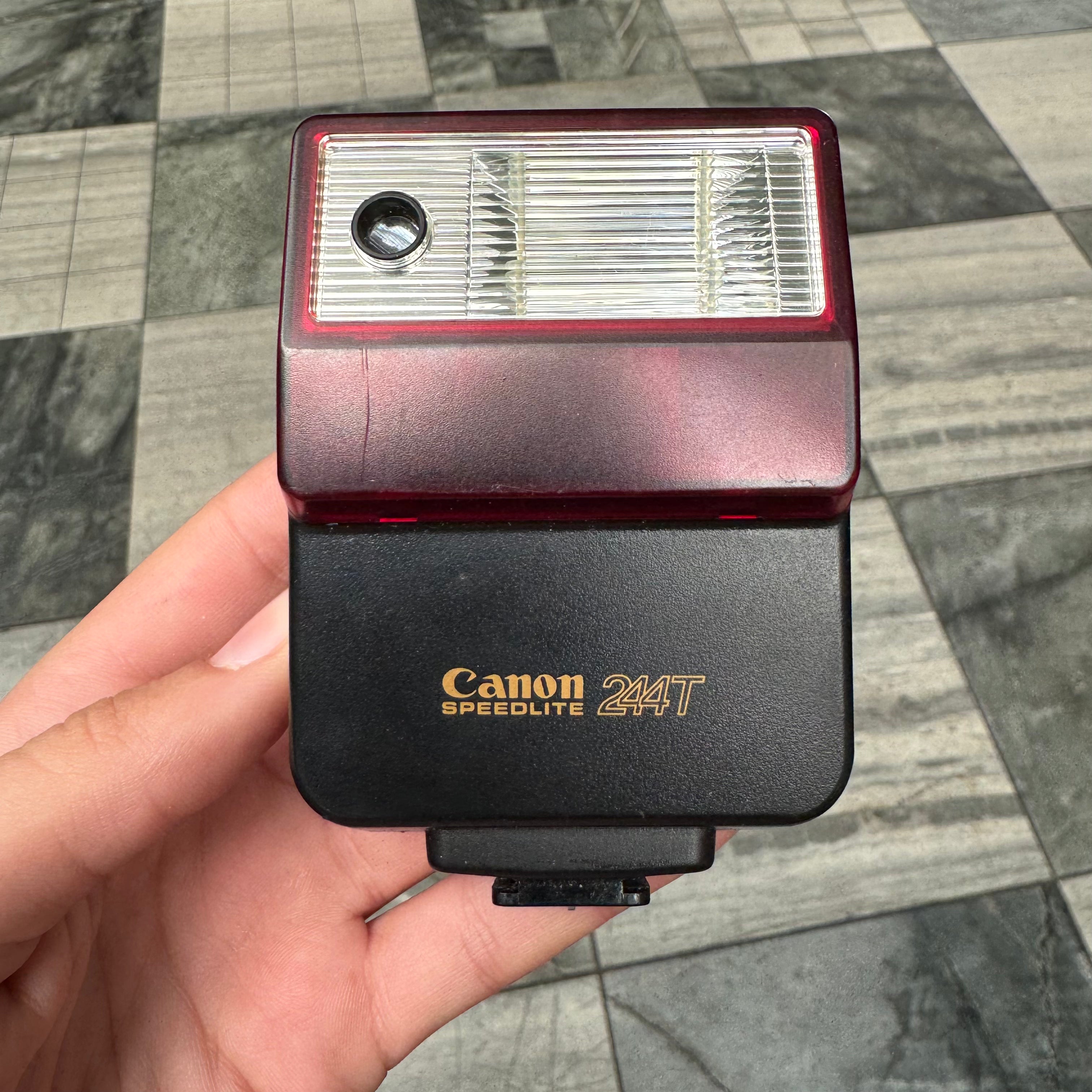 Canon Speedlite 244T Flash – Junktion NZ
