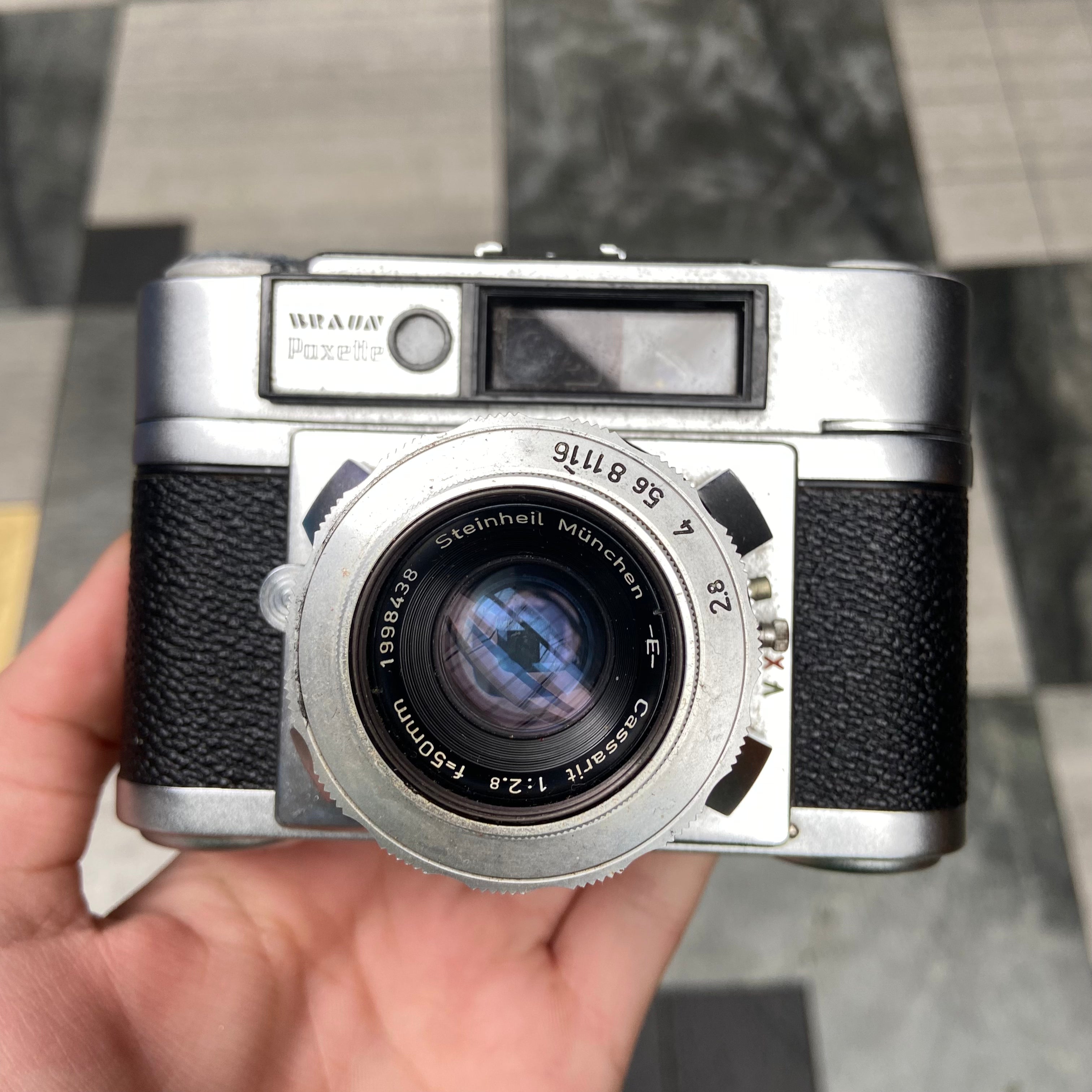 SUPER PAXETTE BRAUN NURNBERG フィルムカメラ Braun Super Paxette II BL (1958) - mike eckman dot com