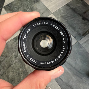 Asahi Pentax 35mm f/3.5 lens