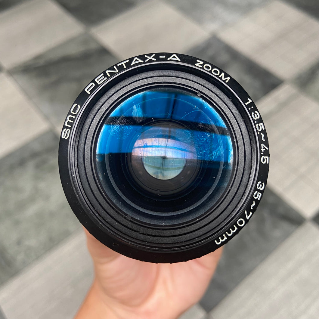 SMC Pentax-A Zoom 35-70mm f/3.5-4.5 lens – Junktion NZ