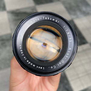 Auto-Takumar 55m f/1.8 lens