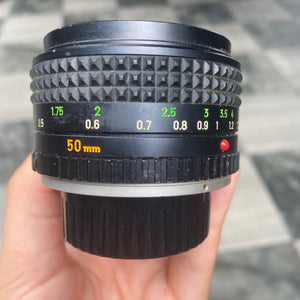 MC Rokkor-X PF 50mm f/1.7 lens