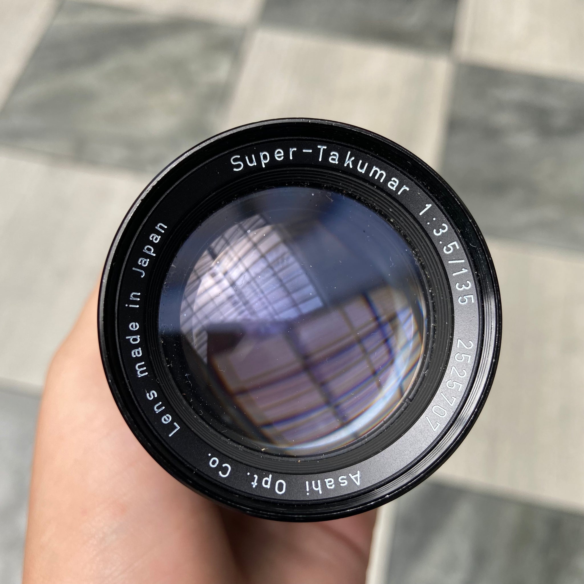 Asahi Pentax Super Takumar 135mm f/3.5 lens – Junktion NZ
