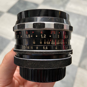 Schneider-Kreuznach Xenar 50mm f/2.8 lens