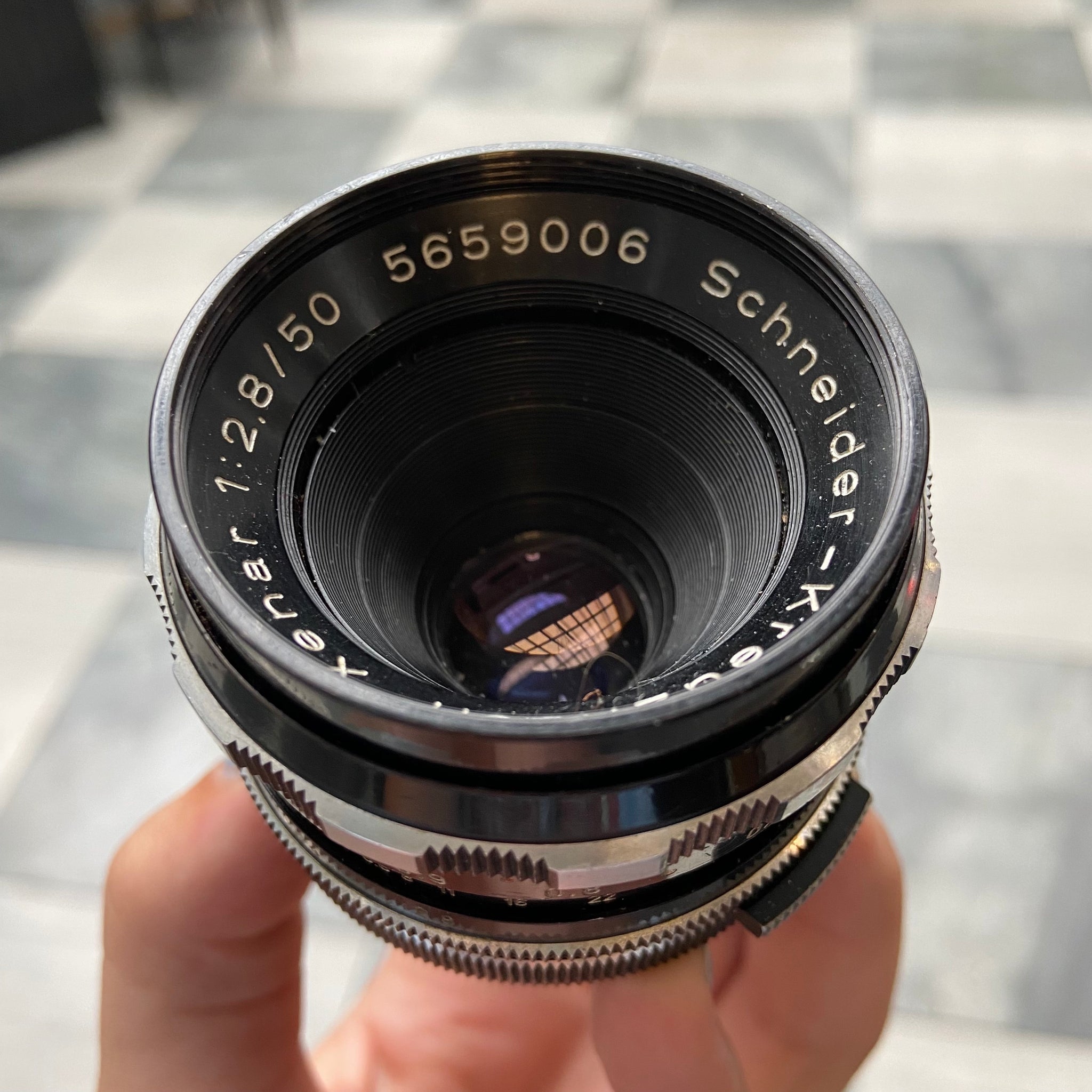 Schneider-Kreuznach Xenar 50mm f/2.8 lens – Junktion NZ