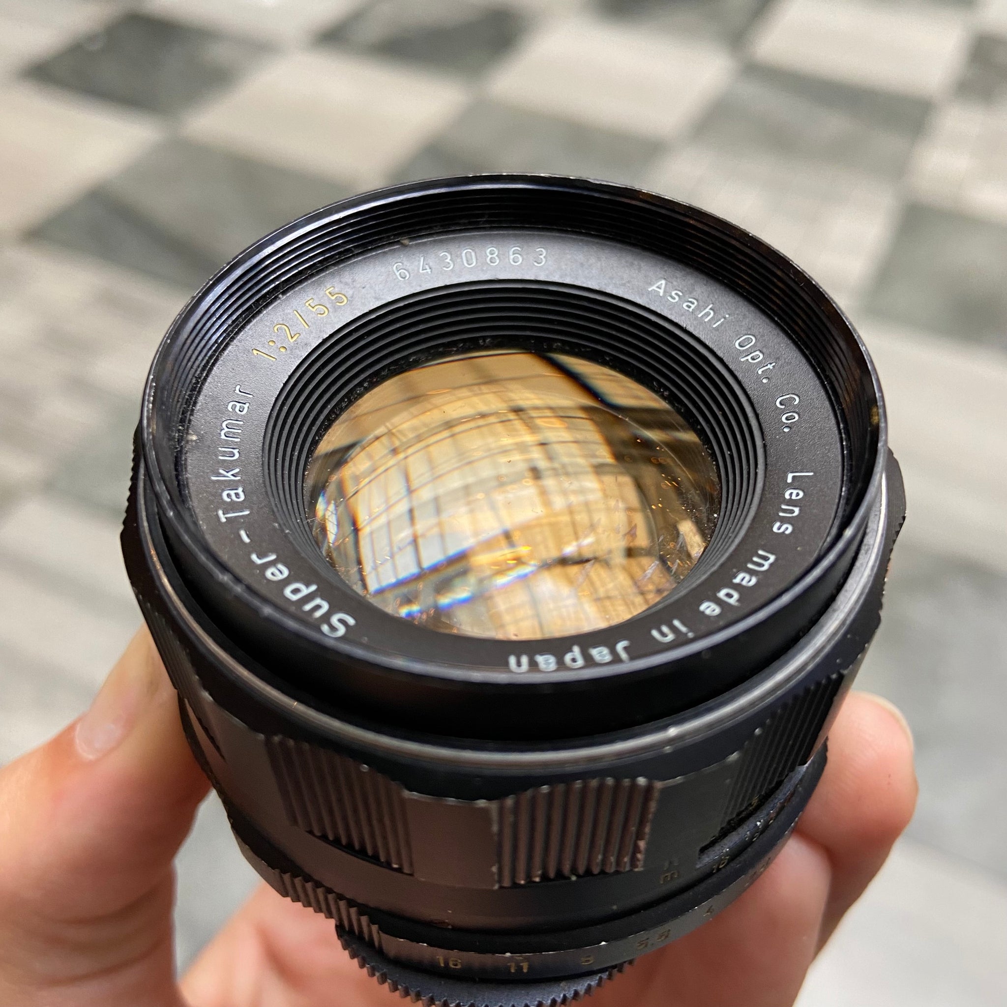 Asahi Super-Takumar 55mm f/2 lens – Junktion NZ