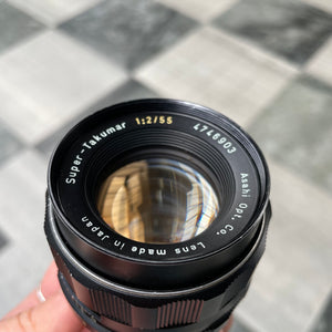 Asahi Super-Takumar 55mm f/2 lens