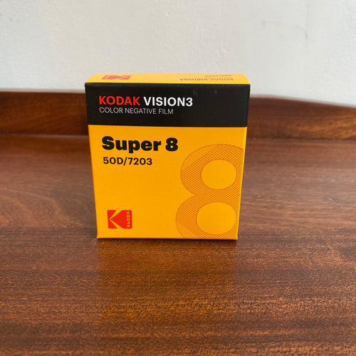 Kodak VISION3 50D Super 8 Film -PRE ORDER